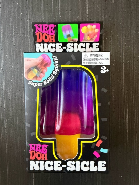 Schylling Other - NeeDoh Nice-Sicle Kids Toy - Pink, Purple Squishy Popsicle